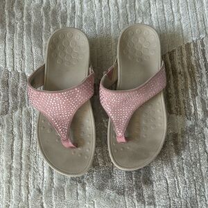 Wedge BLING sandals sz 5